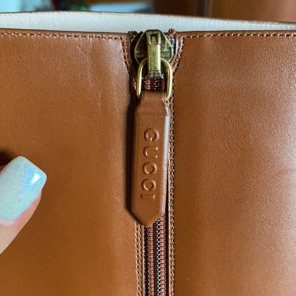 Gucci leather booties! %100 authentic! NWT - Picture 6 of 8